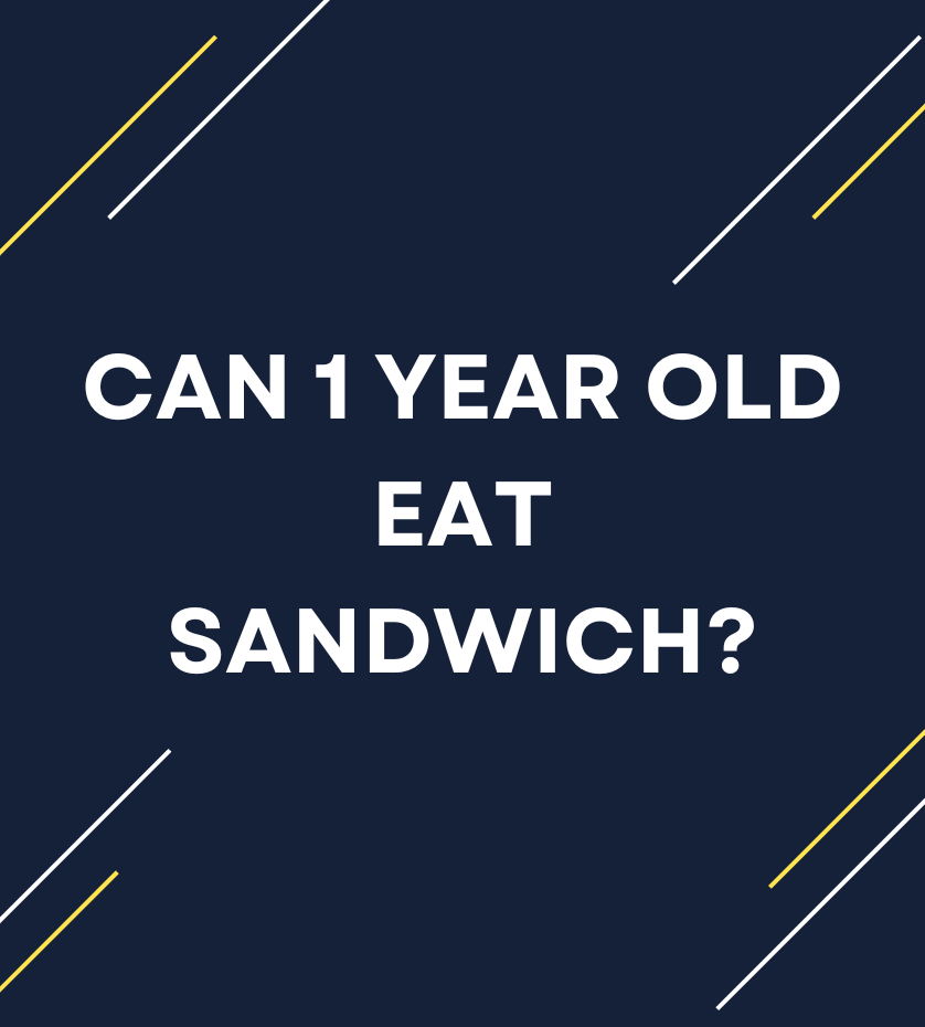 Can 1 Year Old Eat Sandwich Here s What The Experts Say 